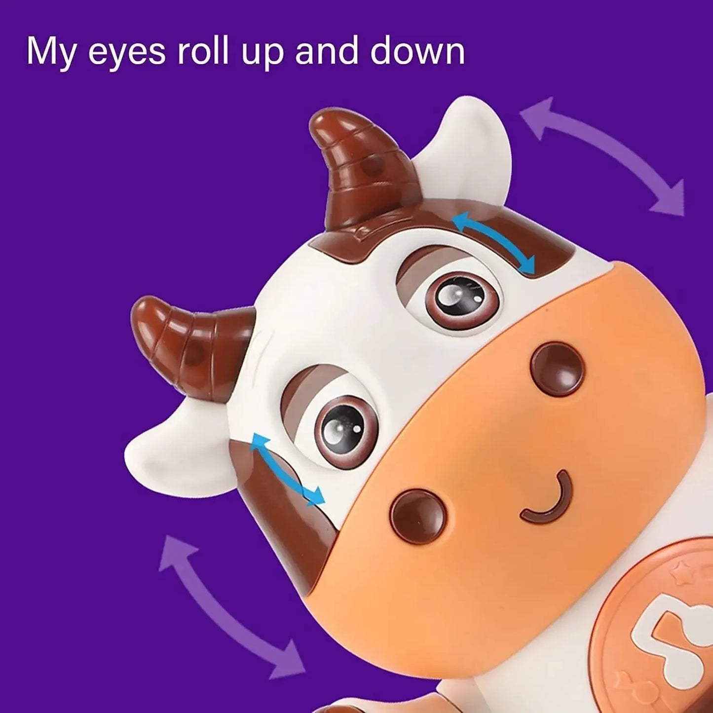 Electronic Pet Toy | Musical Cow Toys | Petgeds