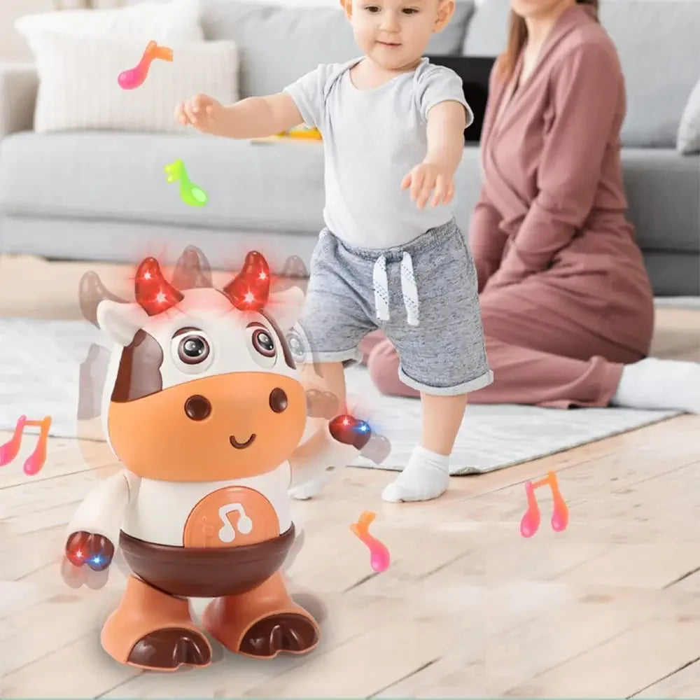 Electronic Pet Toy | Musical Cow Toys | Petgeds