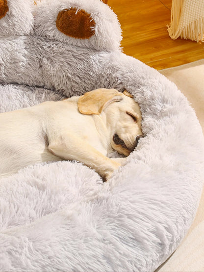 Flauschiges Hundebett