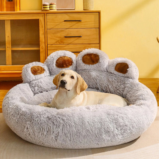 Flauschiges Hundebett